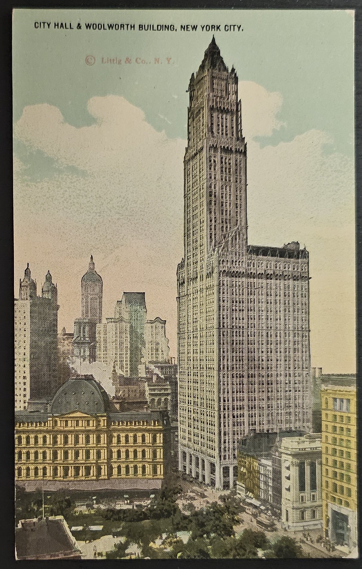 (image for) postcard USA - NY - New York #0024